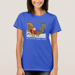 Schmidt House Cartoon Christmas Shirt