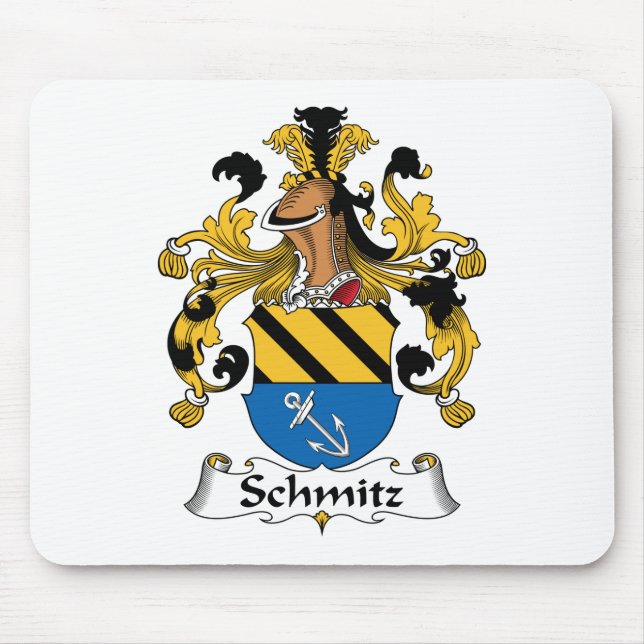 Schmitz Family Crest Mouse Mat (Front)
