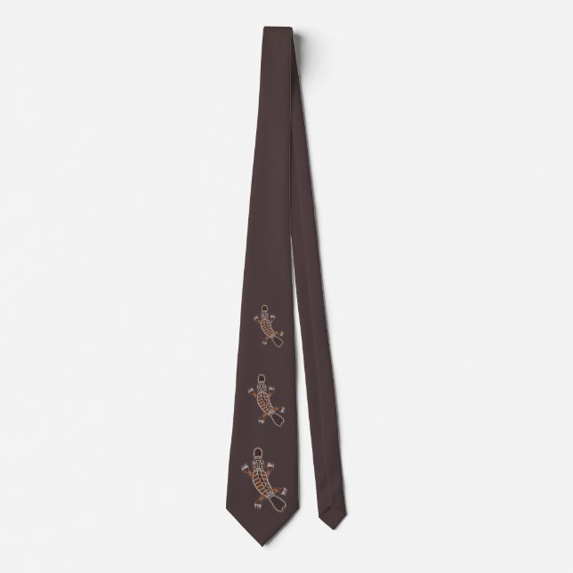 Schnabeltier oder Platypus Tie (Front)