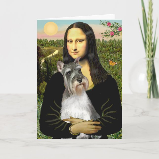 Schnauzer 11N — Mona Lisa Card (Front)