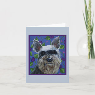 Schnauzer Blank Note Cards