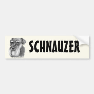 Schnauzer Bumper Sticker