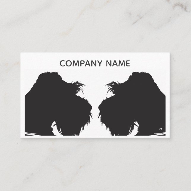 Schnauzer Business Card (Front)