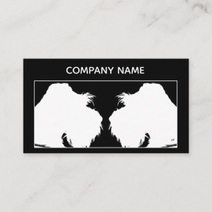 Schnauzer Business Card