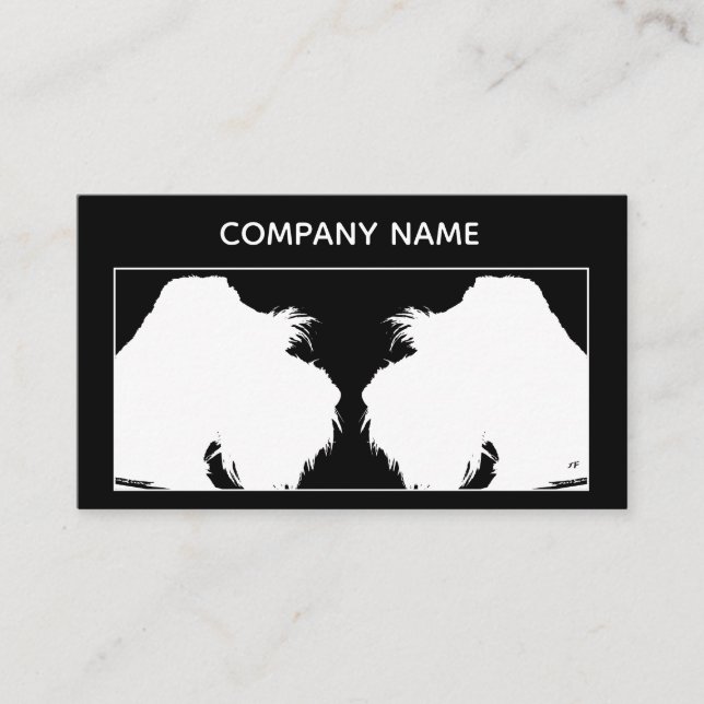 Schnauzer Business Card (Front)