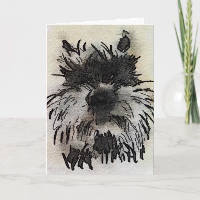 Schnauzer Card (Front)