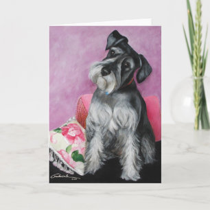 Schnauzer Card