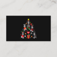 Schnauzer Christmas Tree Ornament Funny Pet Dog