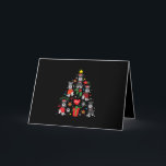 Schnauzer Christmas Tree Ornament Funny Pet Dog Holiday Card<br><div class="desc">Schnauzer Christmas Tree Ornament Funny Pet Dog</div>