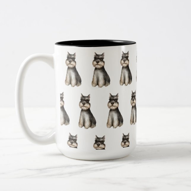 Schnauzer Coffee Mug (Left)