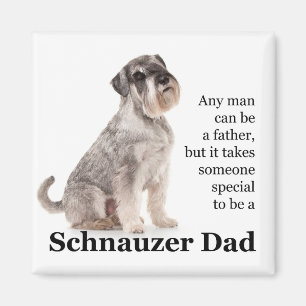 Schnauzer Dad Magnet