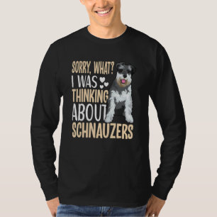 Schnauzer Dog Apparel Schnauzer Owner T-Shirt