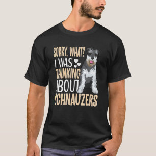 Schnauzer Dog Apparel Schnauzer Owner T-Shirt
