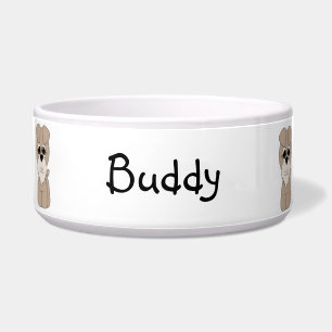 Schnauzer Dog Bowl