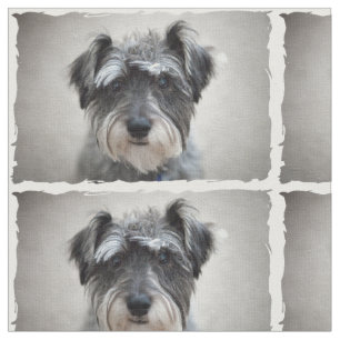 Schnauzer Dog Fabric