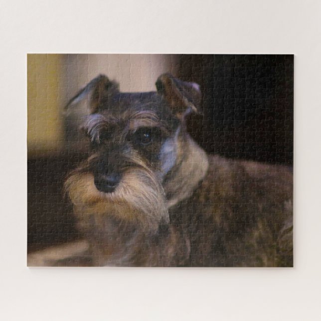 Schnauzer Dog Jigsaws. Jigsaw Puzzle (Horizontal)