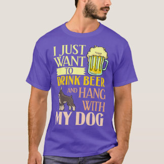Schnauzer Dog Puppies Owner Lover T-Shirt