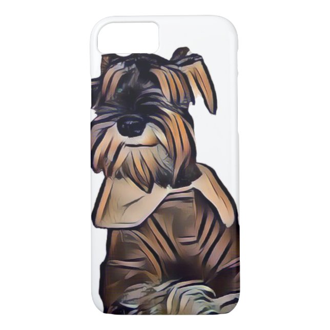 Schnauzer Dog Smartphone Case (Back)