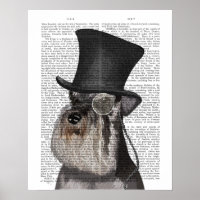 Schnauzer, Formal Hound and Hat