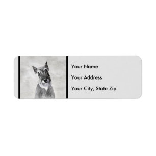 Schnauzer (Giant) Painting - Dog Art