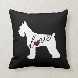 Schnauzer (Giant Schnauzer) Love Cushion