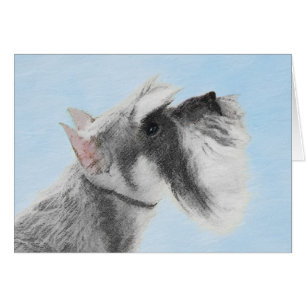 Schnauzer (Giant, Standard)  Painting - Dog Art