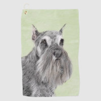 Schnauzer (Giant, Standard) Painting - Dog Art