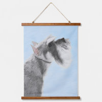 Schnauzer (Giant, Standard) Painting - Dog Art