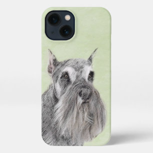 Schnauzer (Giant, Standard) Painting - Dog Art iPhone 13 Case