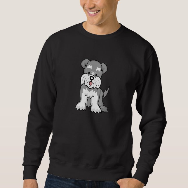 Schnauzer Gifts and Merchandise Sweatshirt (Front)