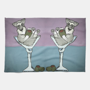 Schnauzer Kitchen Towel