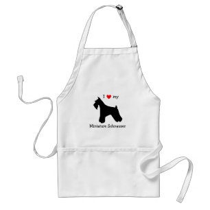Schnauzer Love Apron