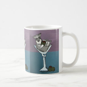 Schnauzer Martini Mug