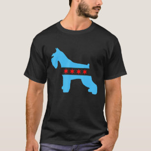 Schnauzer Miniature Chicago Dog Pet Lover T-Shirt