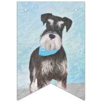 Schnauzer (Miniature) Painting - Cute Original Dog