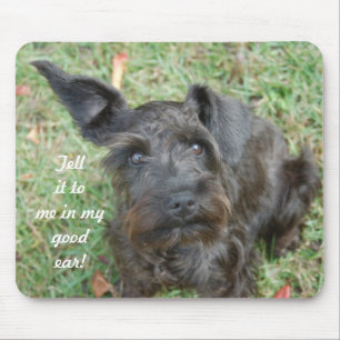 Schnauzer Mouse Mat
