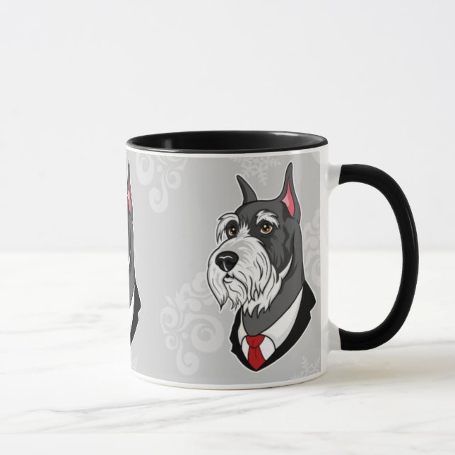 Schnauzer Mug (Right)
