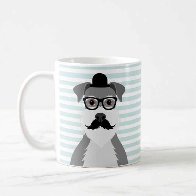 Schnauzer Mugs (Left)