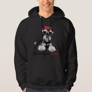 Schnauzer Mum Bandanna Womens Schnauzer Dog Hoodie