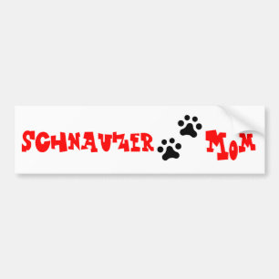 Schnauzer Mum Bumper Sticker