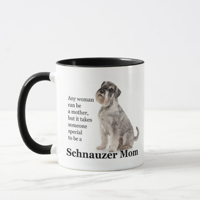 Schnauzer Mum Mug (Left)