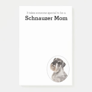 Schnauzer Mum Post It Notes