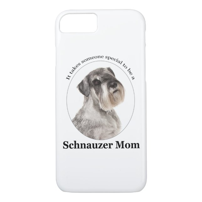 Schnauzer Mum Smart Phone Case (Back)