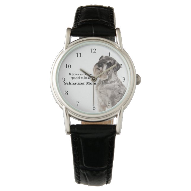 Schnauzer Mum Watch (Front)