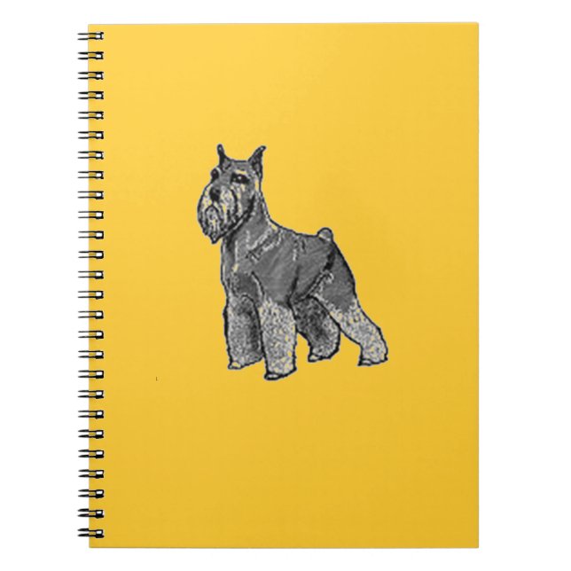 Schnauzer Notebook (Front)