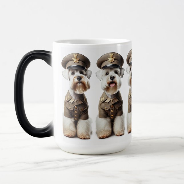 Schnauzer Patrol Mug (Left)