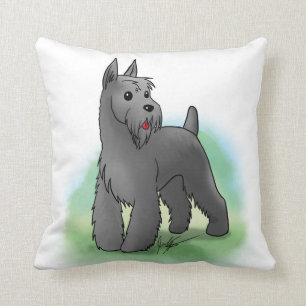 Schnauzer Pillow