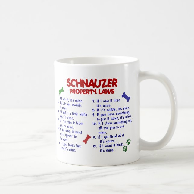 SCHNAUZER PL2 COFFEE MUG (Right)
