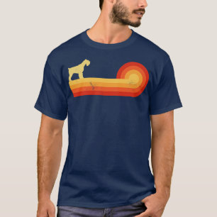 Schnauzer Retro Vintage 60s 70s Sunset for Men Wom T-Shirt