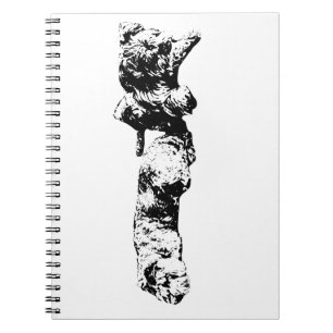Schnauzer Sketchbook – Black & White Mini Duo Notebook